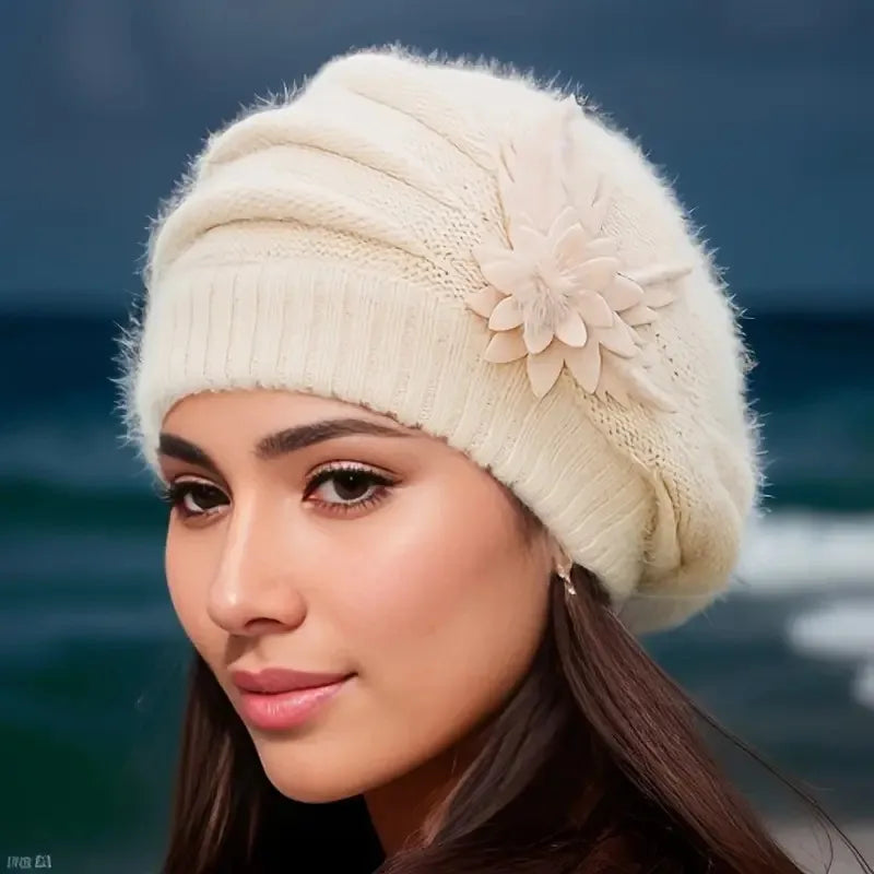 Béret tricoté pour femme