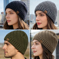 Bonnet doublé en fourrure