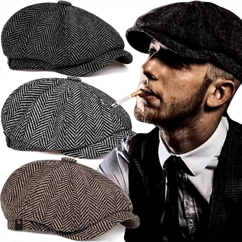 Casquette classique en laine