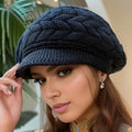 Casquette d'hiver tricoté femme