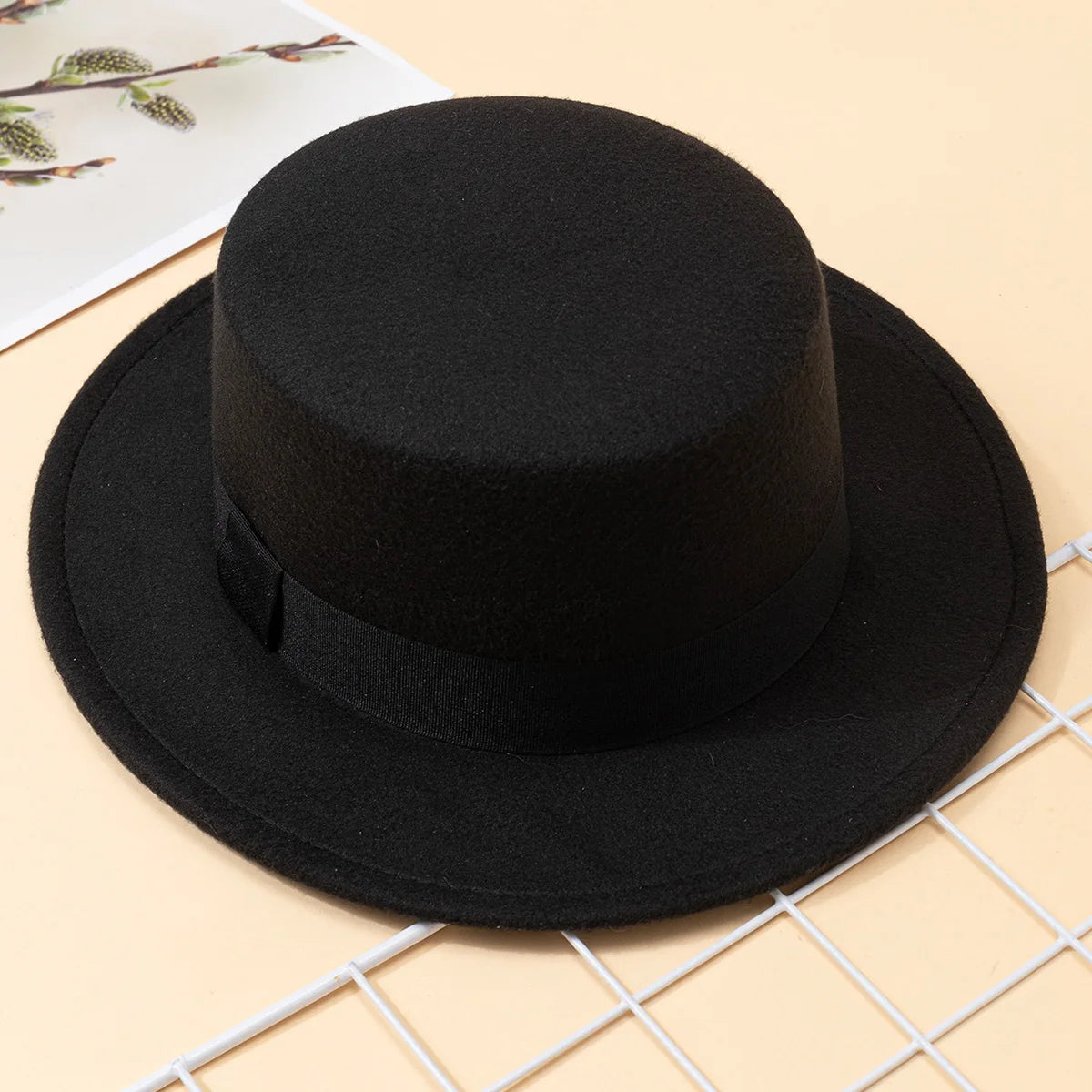 Chapeau borsalino en laine femme