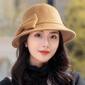 Chapeau cloche femme en laine