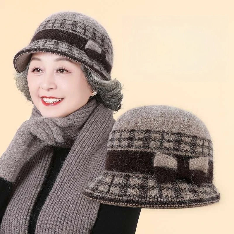 Chapeau cloche seeberger en laine