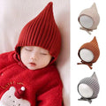 Chapeau de lutin en laine pour bébé