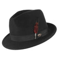 Chapeau en feutre de laine large