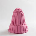 Chapeau en laine tricoté grosse maille