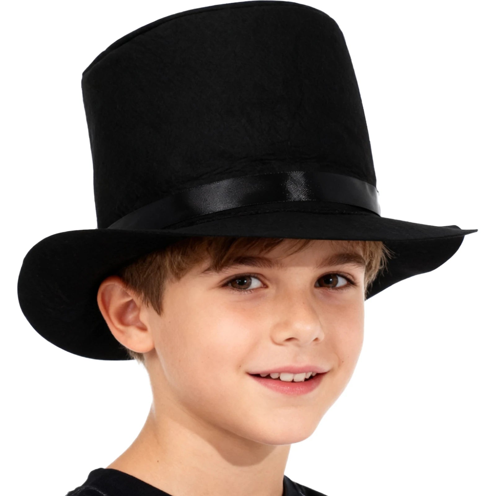 Chapeau haut de forme en laine pour enfant
