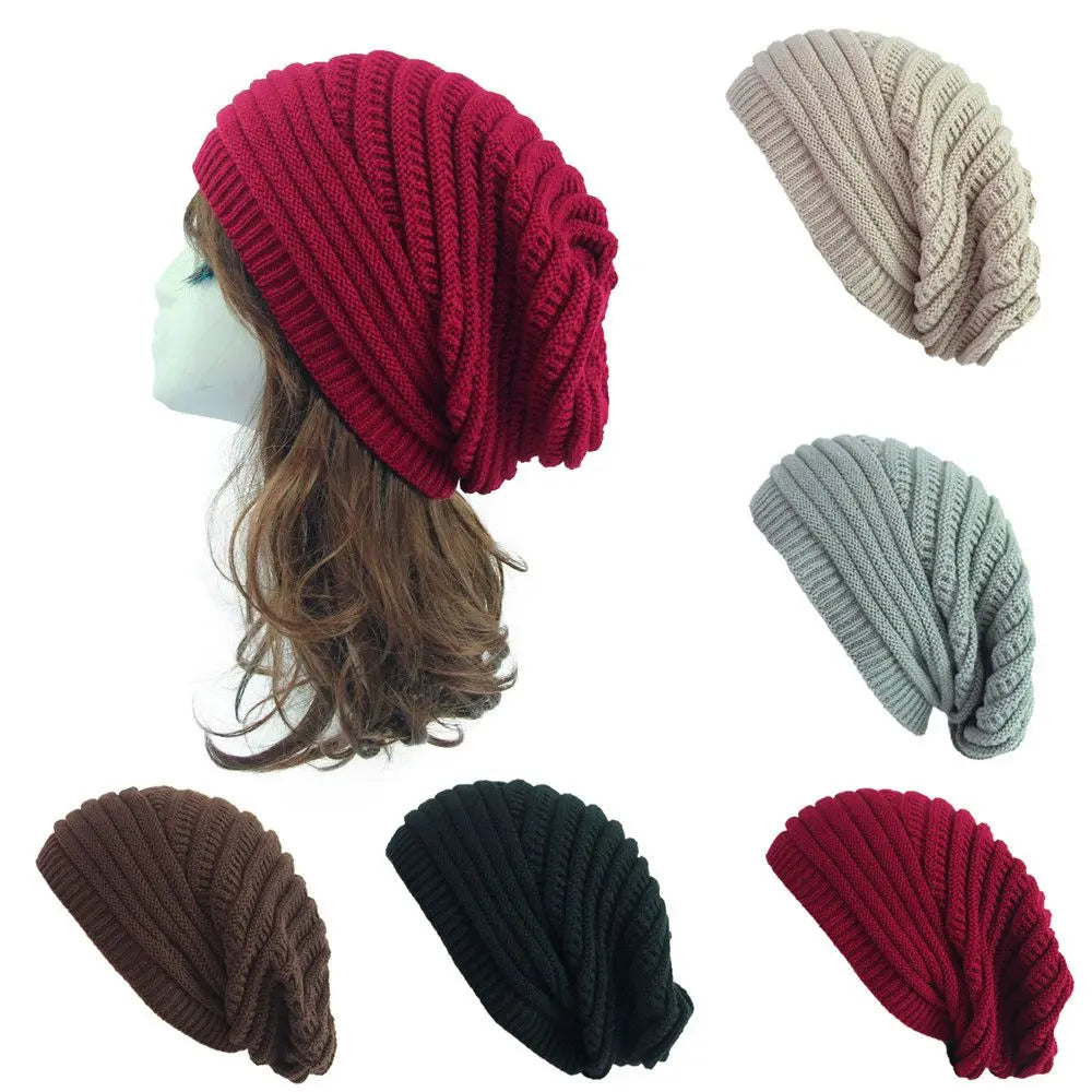 Chapeau à laine au crochet