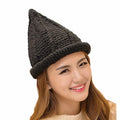Chapeau pointu en laine bouillie