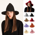 Chapeau sorcière en laine