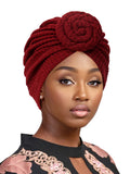 Foulard africain en laine pour femme