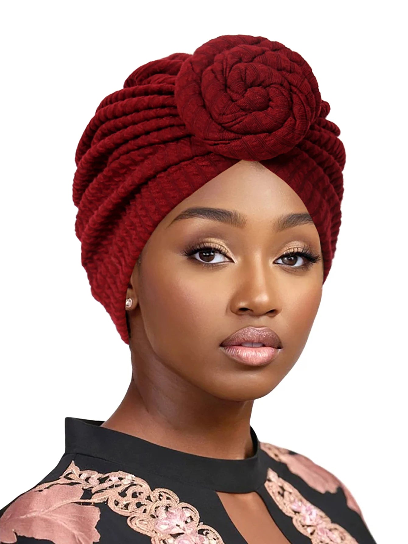 Foulard africain en laine pour femme