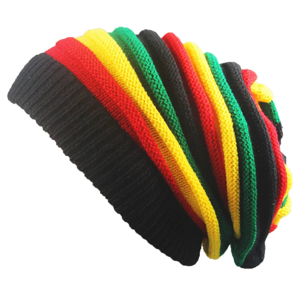 Chapeau de bob marley en laine