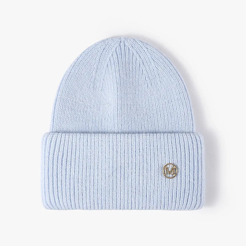 Chapeau et bonnet en laine noir