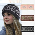 Bandeau en laine tricoté