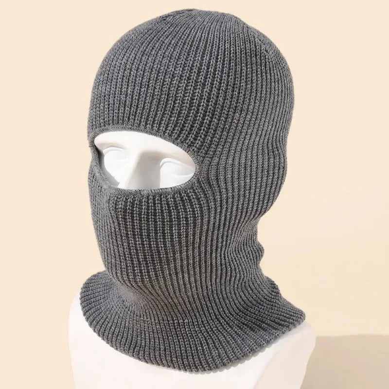 Chapeau passe montagne en laine homme