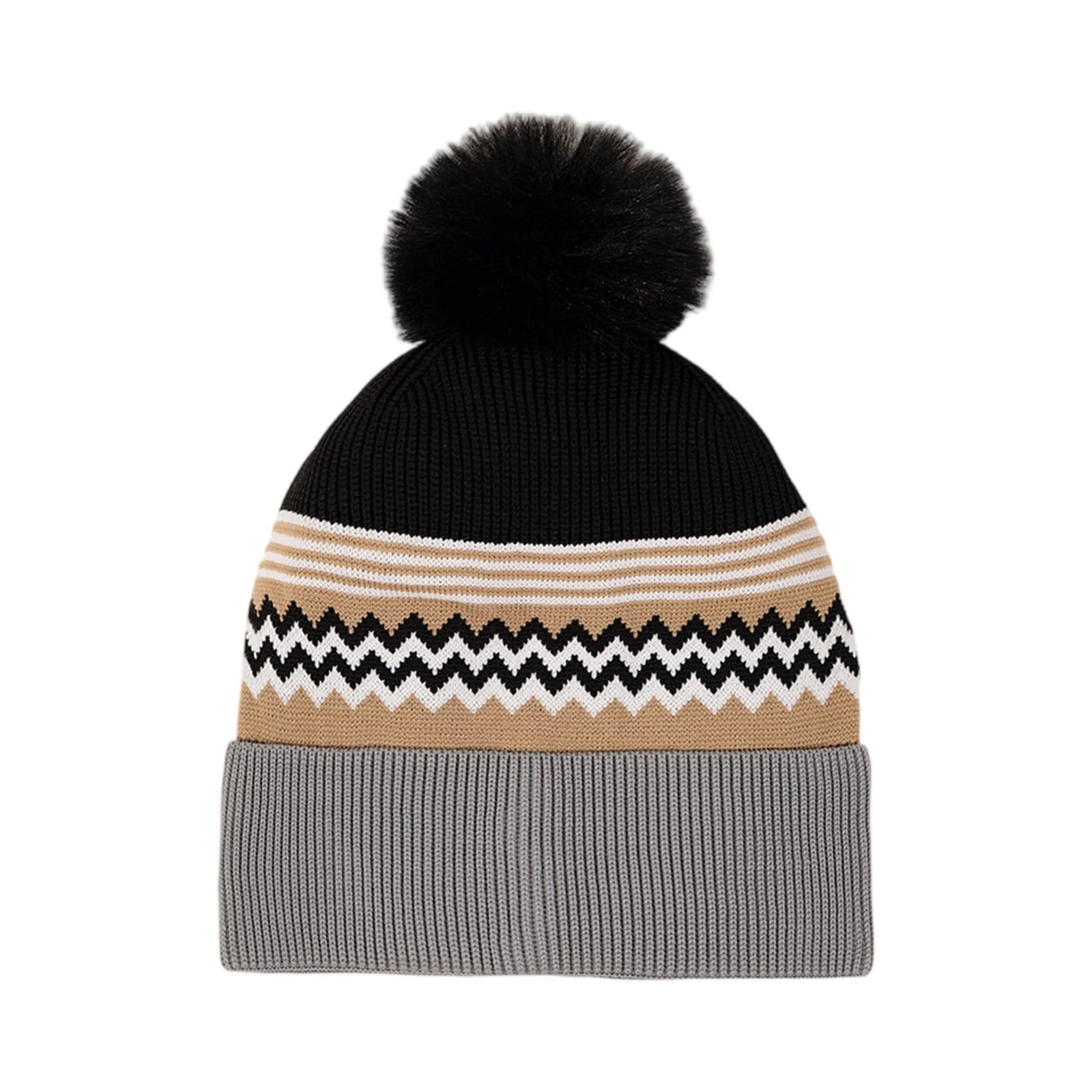 Chapeau à pompon en laine pour homme