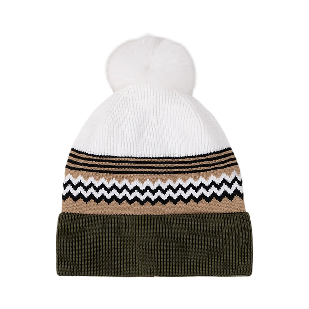 Chapeau à pompon en laine pour homme