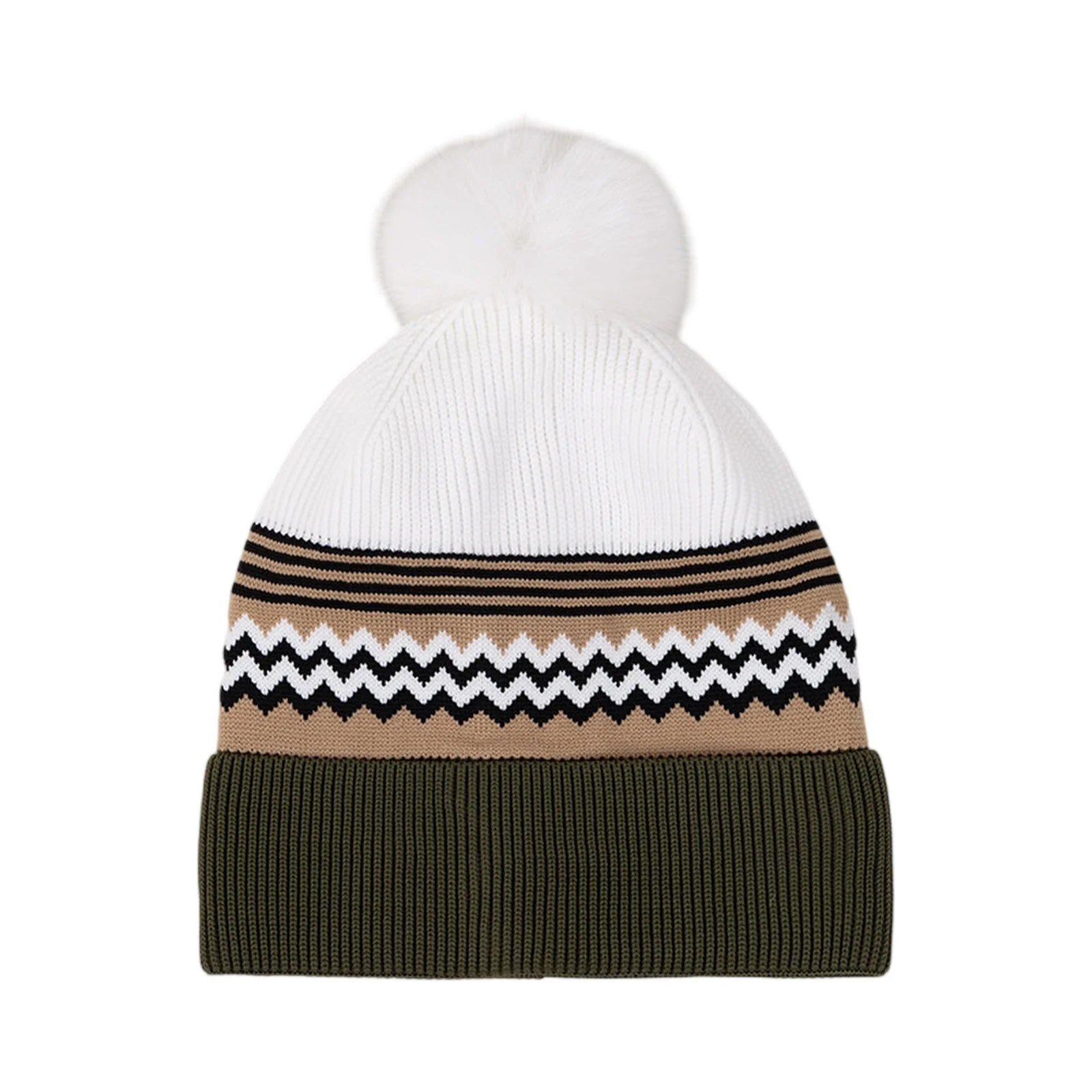 Chapeau à pompon en laine pour homme