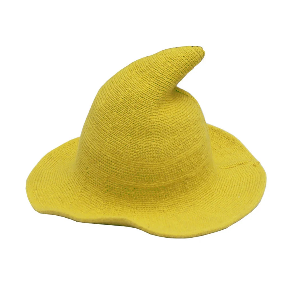 Chapeau de fée en laine feutrée