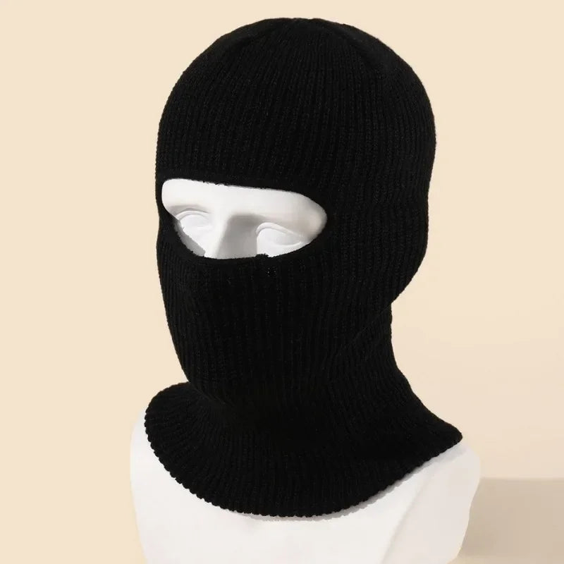 Chapeau passe montagne en laine homme