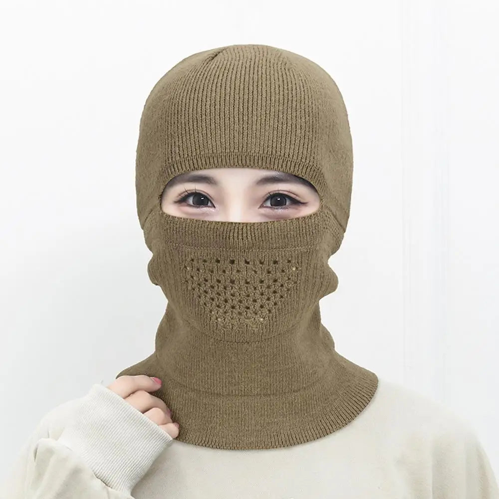 Chapeau passe montagne en laine homme ancien modèle