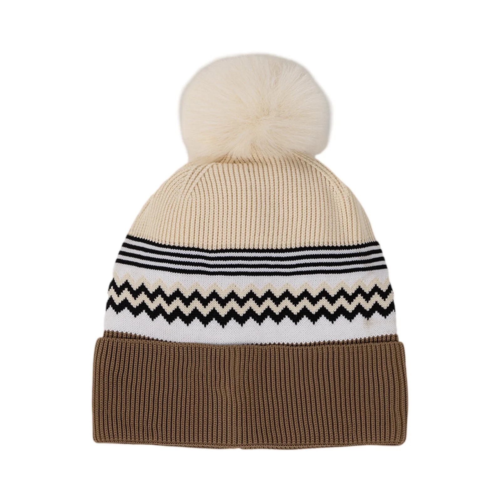 Chapeau à pompon en laine pour homme